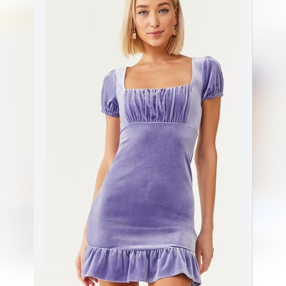Forever 21 Velvet Mini Dress